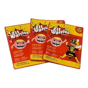 Masque Bar Zit Warrior Purifying Peel Off Mask . Set of 3